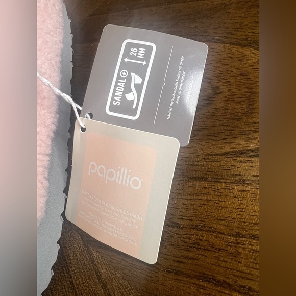 Birkenstock Papillio Womens Sz 36 Arizona Big Buckle Shearling Rose Pink NEW - Picture 8 of 10